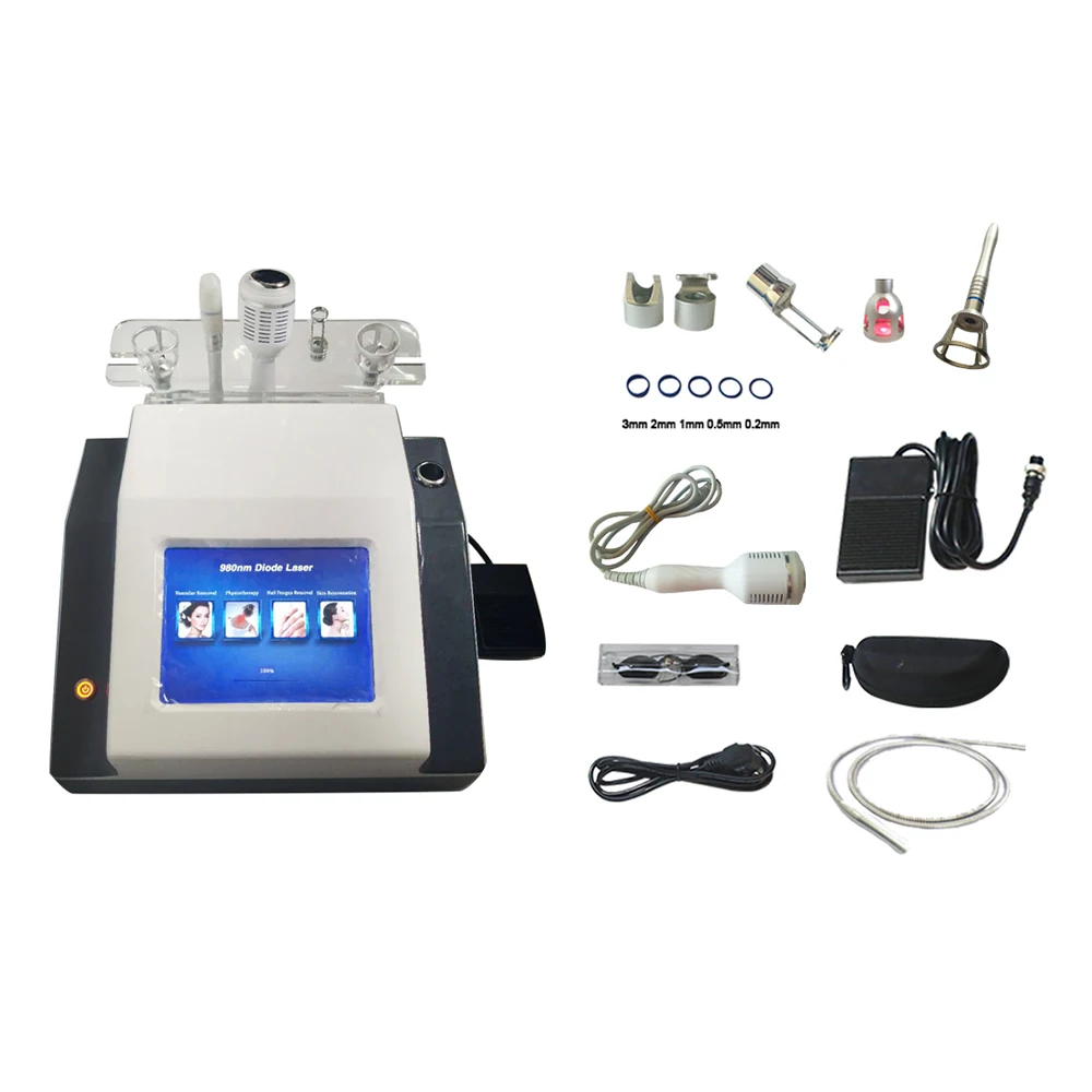 Multifunctional Beauty Machine 4 In 1 980 Nm Diode Laser Vascular