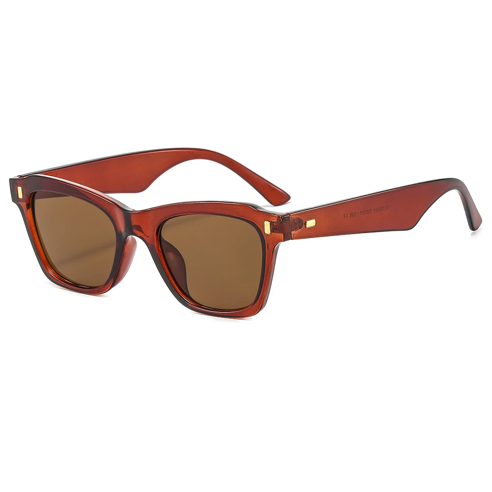 

18031 Wholesale womens luxury Small frame fashion cat eye shades sunglasses