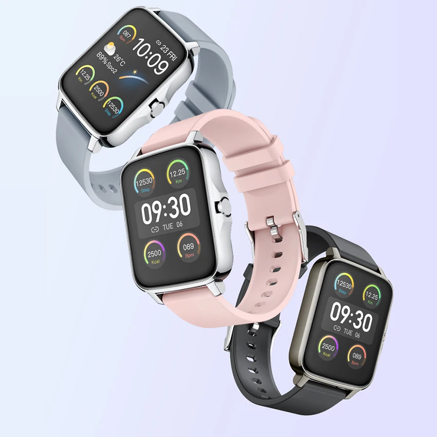 

2021 P38 Full Screen ip68 Waterproof Smartwatch Oxygen Fitness reloj inteligente Smart Watch for Android phone