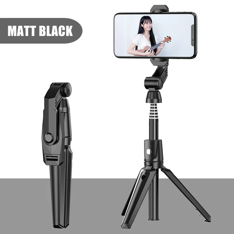 

K21 smart stand phone 3d gimbal stabilizer overhead selfie stick tripod with wireless remote