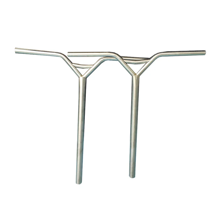 

factory price of stunt titanium scooter bars titanium t bars pro scooter bars cheap, Natural color or customized