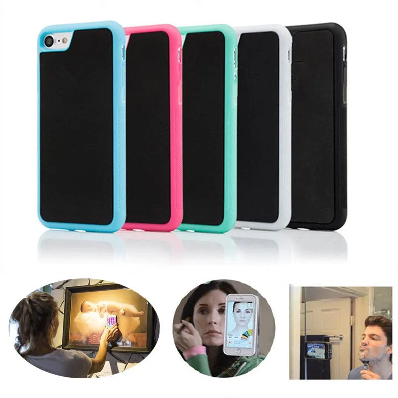 

High Quality Mobile Phone Shell for iPhone Xs XR X Anti Gravity Sticky Phone Back Case Cover for Smart Phone Anti-gravity Case