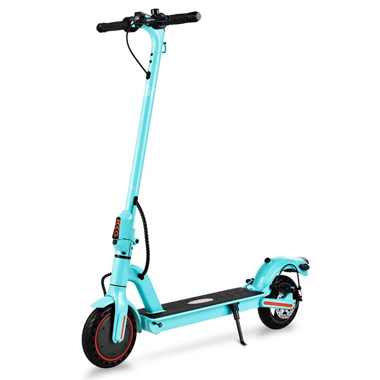 

US drop ship scooty portable mini folding electric scooter colorful 350W e scooter