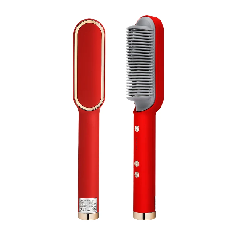 

Convenient and Portable Instant Hair Straightener Dry Or Wet Can Use Hair Straightener Crimper Ceramic Hair Straightener Comb