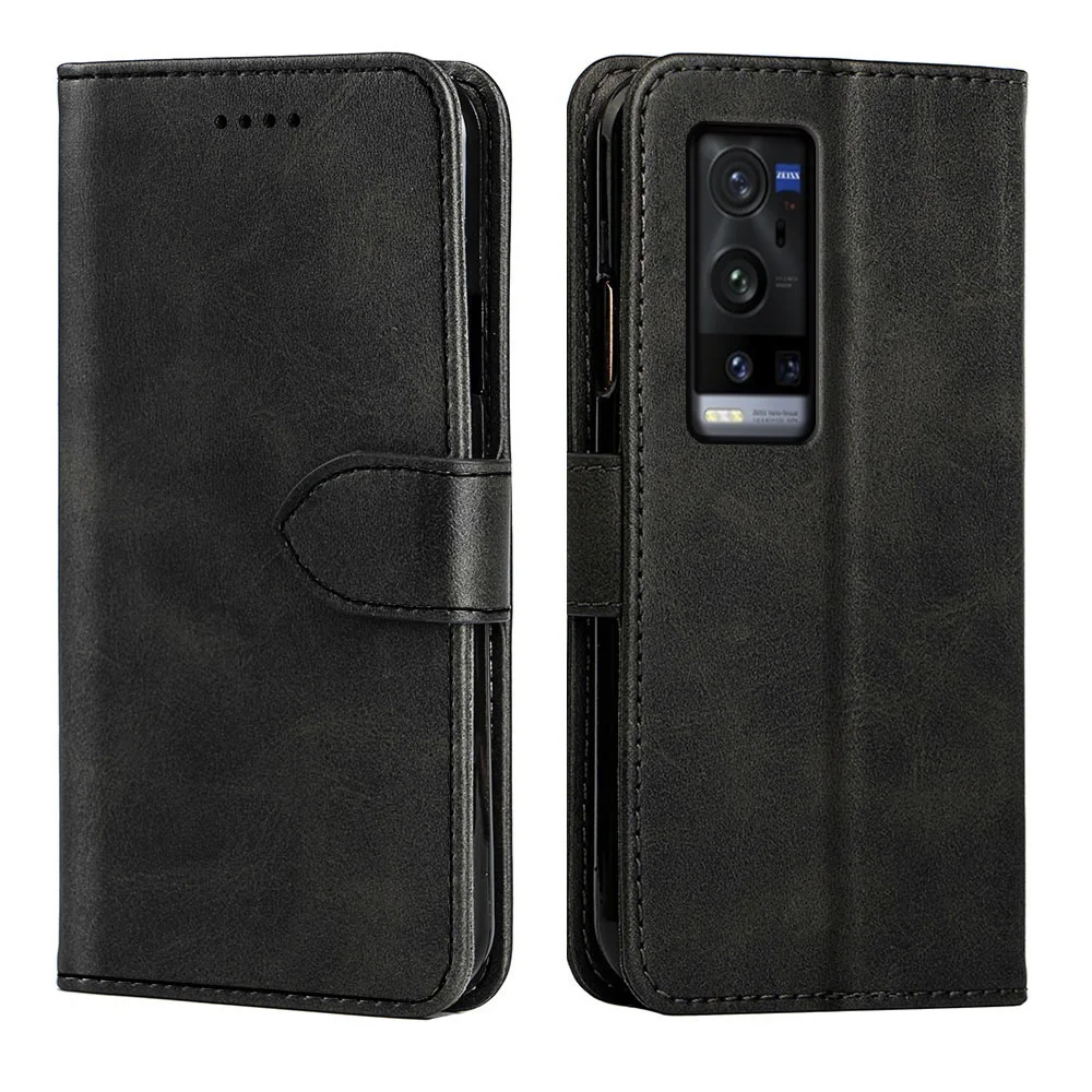 

Flip Cover PU Leather Case Wallet With Card Slot Cases For Vivo X60 Pro Plus S9 S9E IQOO Neo5 Z3 5G Y72 V21 V21E