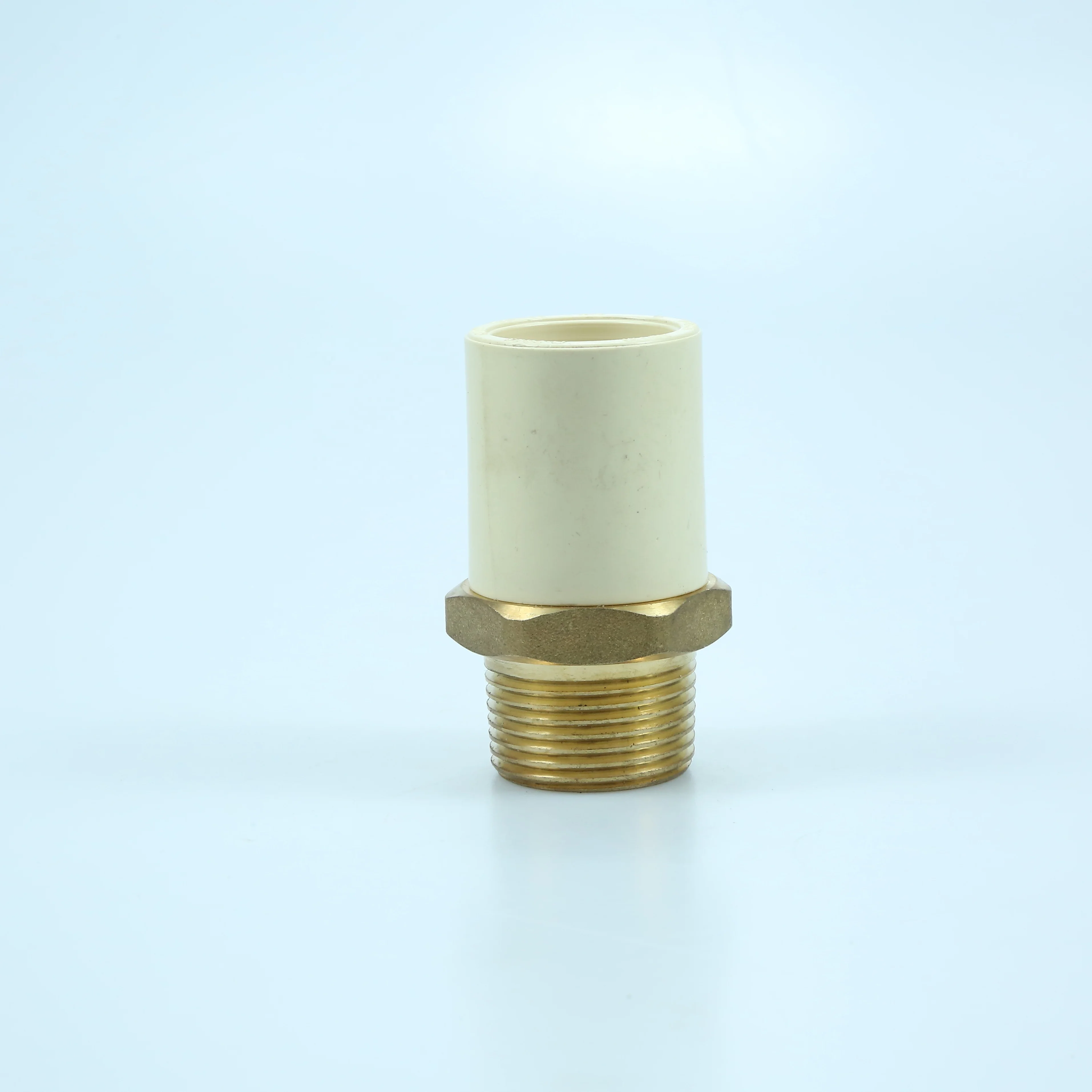 

HIGH QUALITY CPVC BRASS INSERT MALE COUPLING CPVC PIPE FITTINGS, Customized