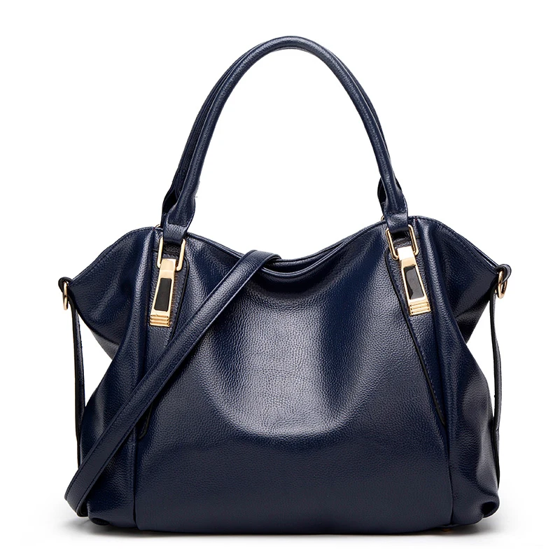 

Hot Sales Sac Femme Tote bag Solid Color Bags PU Leather Women Hand Bag For Ladies, Multi color
