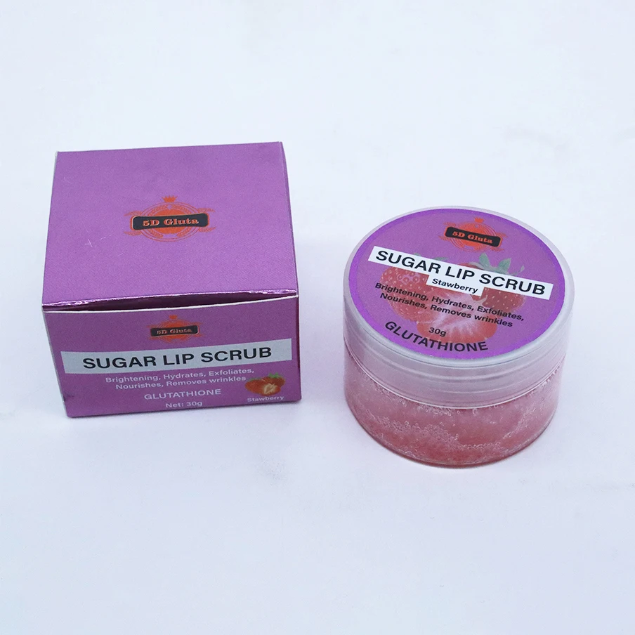 

Wholesale Vegan oem Lip Scrub Sugar Private Label Herbal