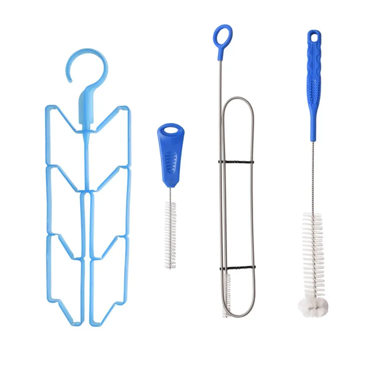 

Dropship to USA 2020 China manufacturer water bladder cleaning kit brush hydration bladder cleaner multi-function tube brushes, Blue, as per customer select