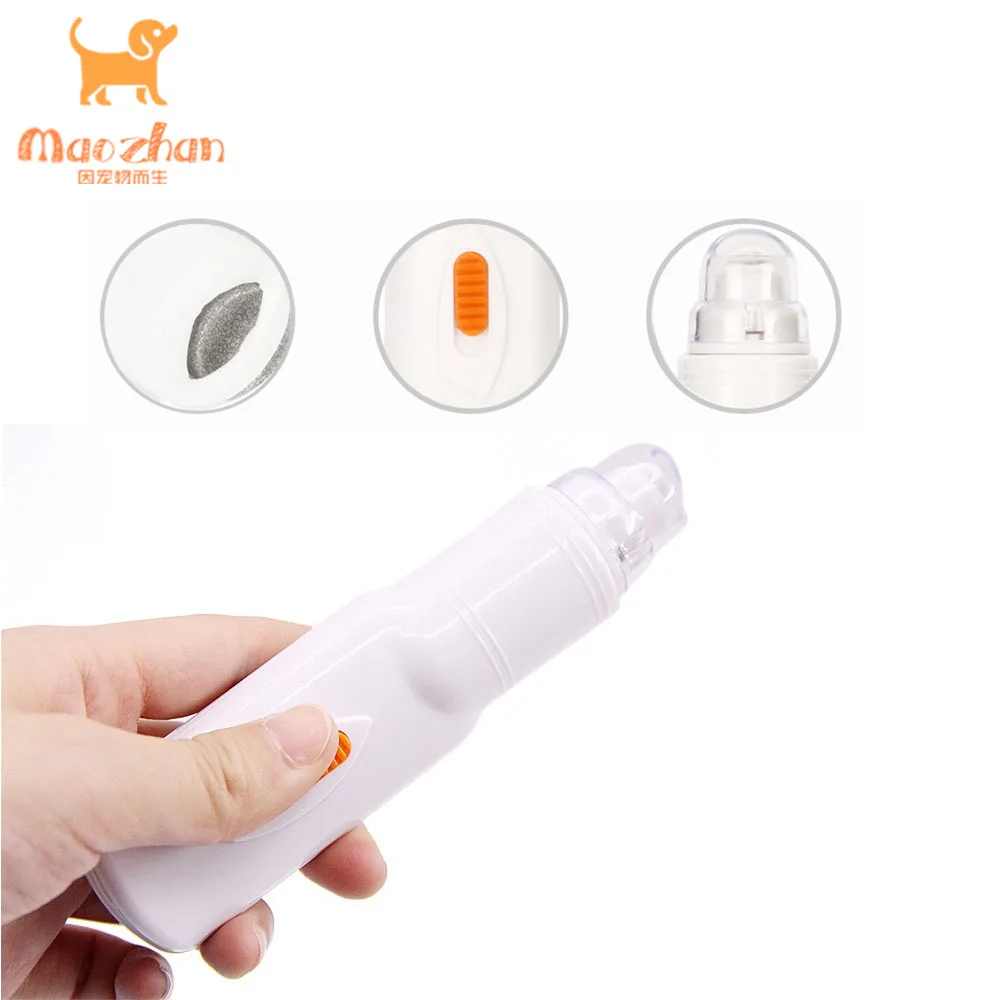 Electric Pet Nail Grinder Trimmer Hot Cat Dog Nail Clippers Pets Paws
