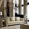 relax vintage large couch sectional solid wood genuine leather sleeper sofa set for livingroom