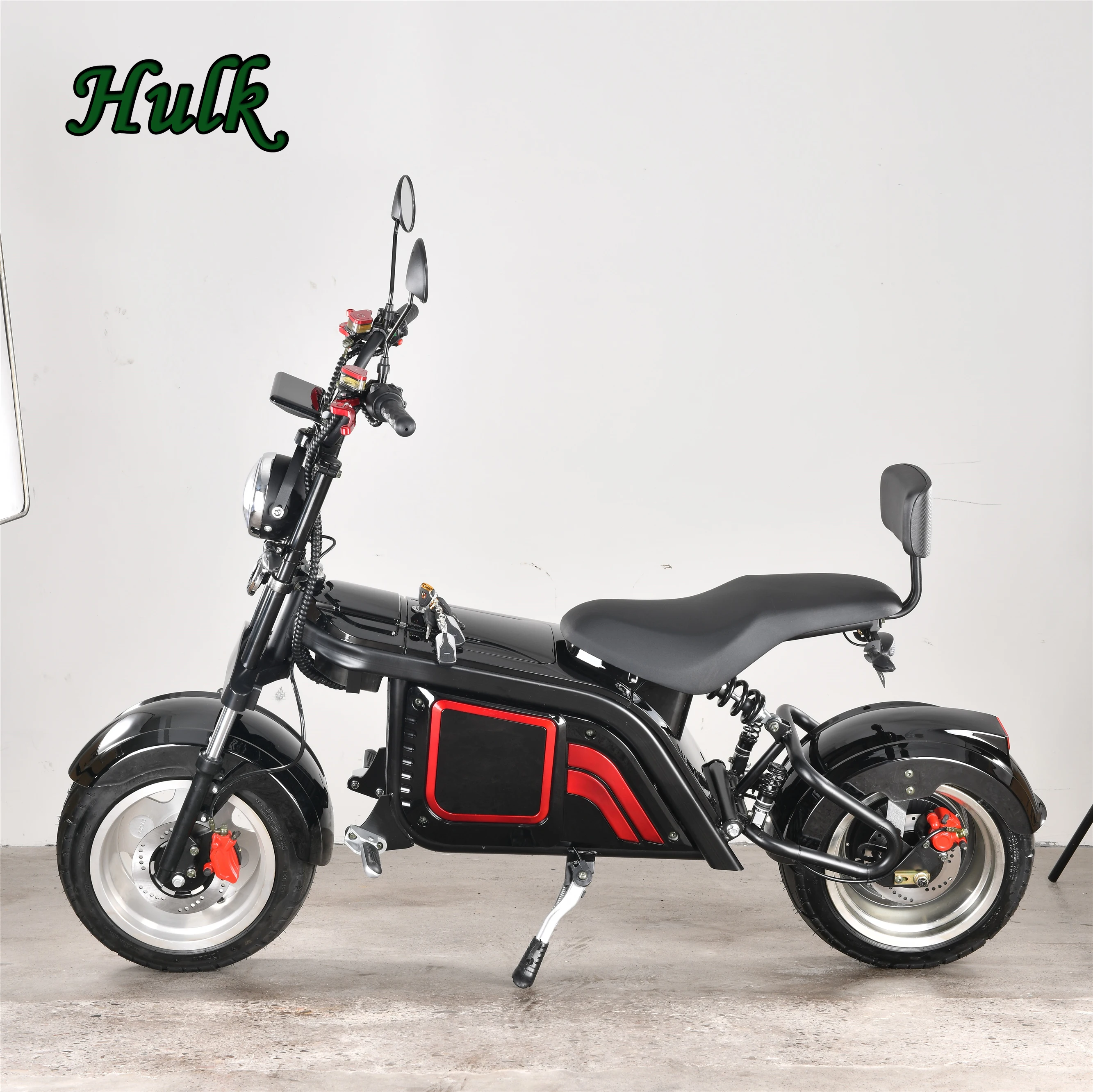 

Model M1P New Dual Suspension Good Quality Citycoco Wide Wheel Electric Scooter Chopper
