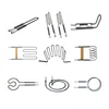 Kanthal Super 1700 and 1800 type mosi2 heating elements u for high temperature furnaces