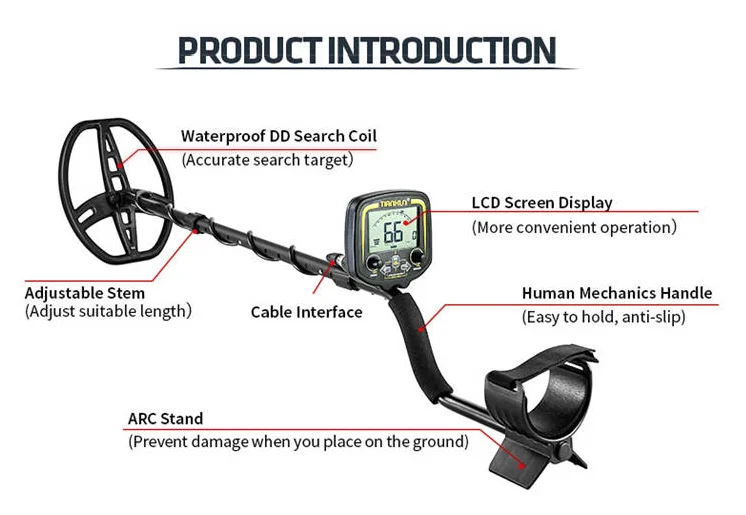 Professional Metal Detector Tx850 For Gold Metal Detector Tx850
