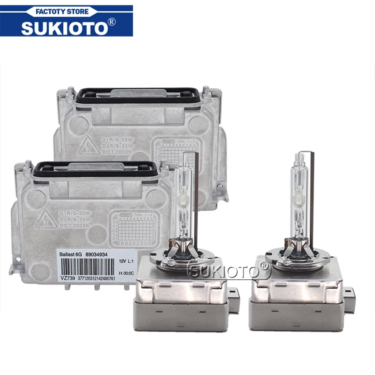 

SUKIOTO OEM D1S Ballast Xenon Kit D3S 6G Ballast 89034934 35W 4300K 6000K 8000K Metal D1S Kit Xenon Auto Car Headlight Accessory