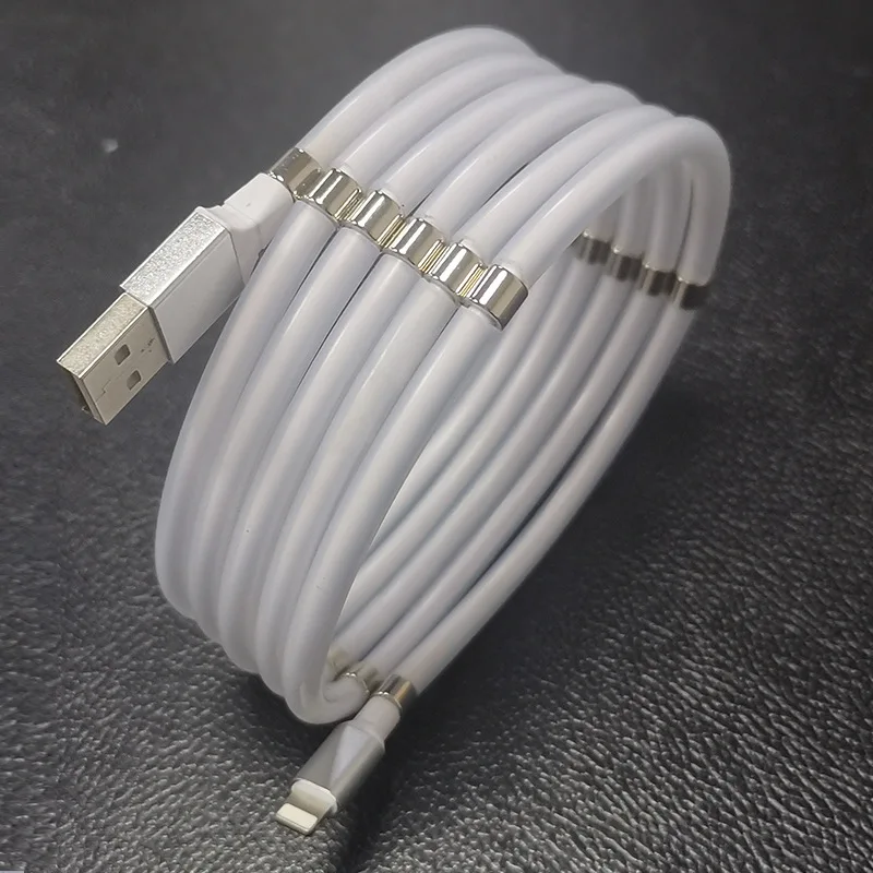 New Arrival Patented Product SuperCalla Magnetic Portable Self-Winding USB Charging Type C Cable - ANKUX.COM