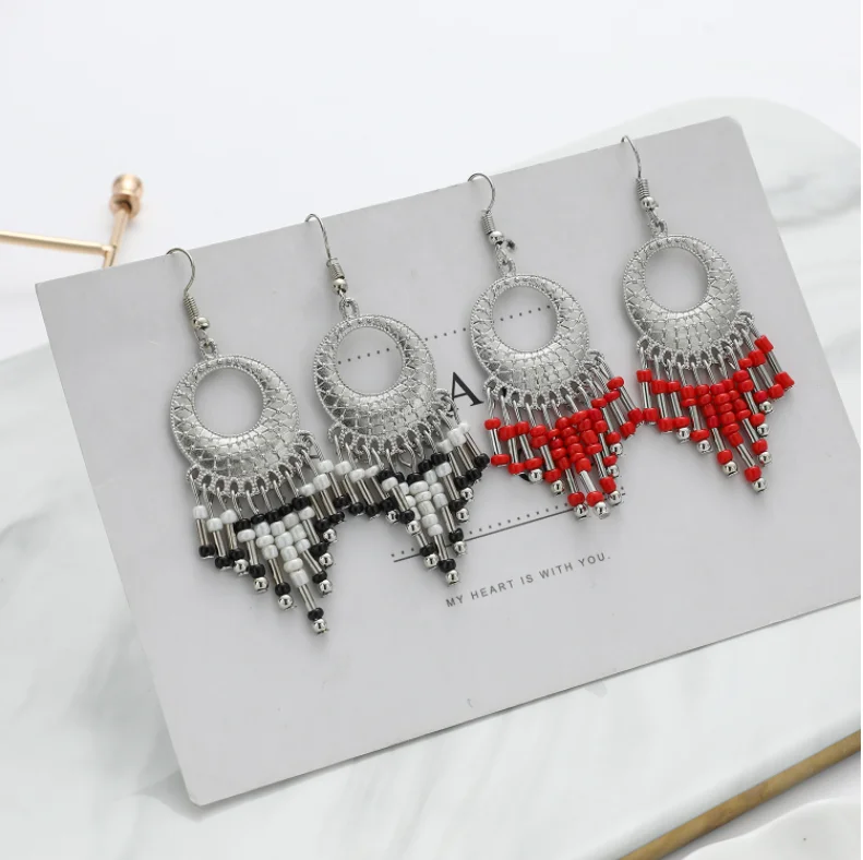 

Wholesale High Quality Fashion Alloy Elegant Earrings Women Charm Earrings, As picture