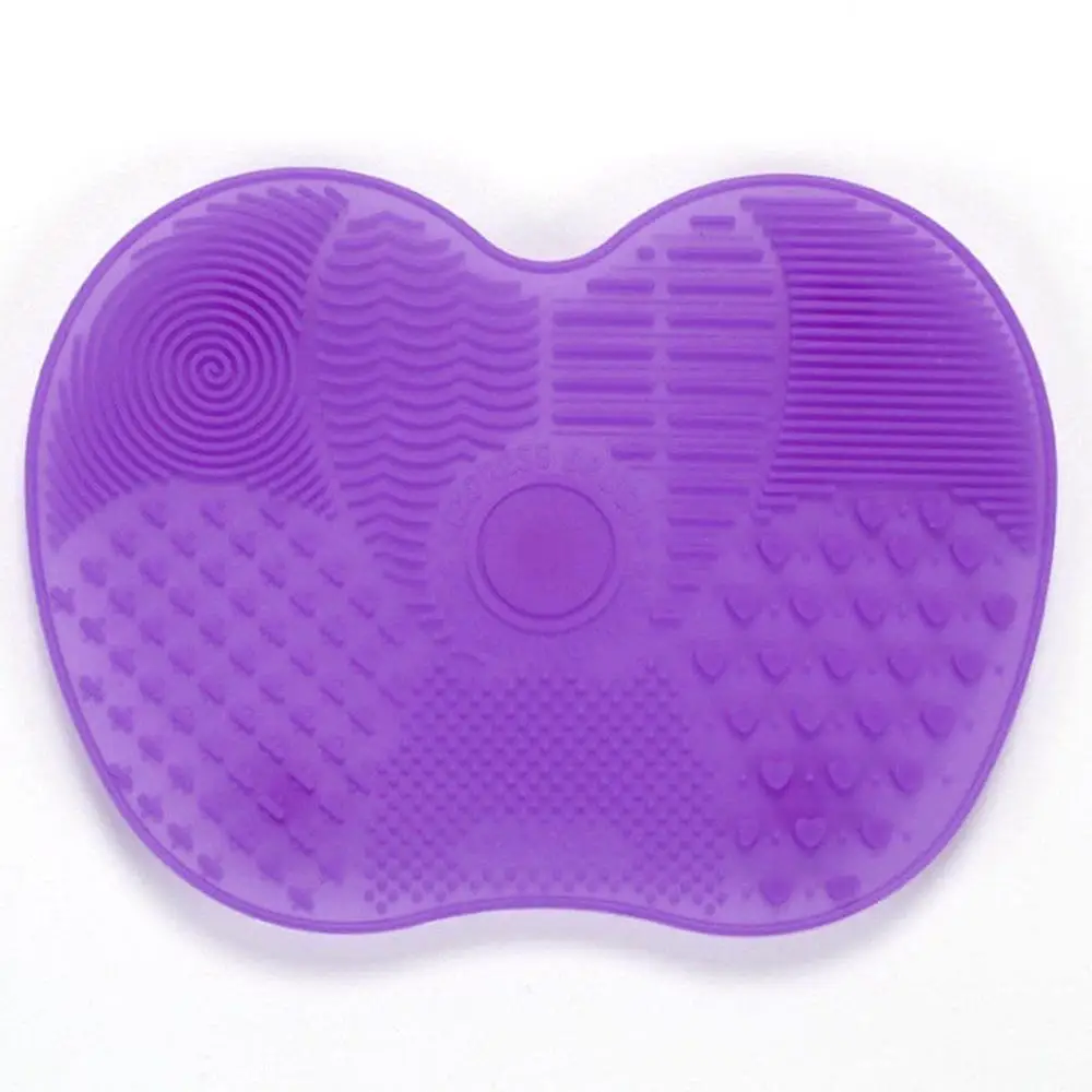 

ilicone Makeup Brush Cleaning Pad Mat Brush Washing Tools Cosmetic Eyebrow Brushes Cleaner Tool Scrubber Board Makeup Cleaning