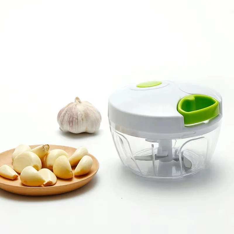 

Manual food for vegetables and fruits nuts and onion pullcord chopper hand-held meat grinder