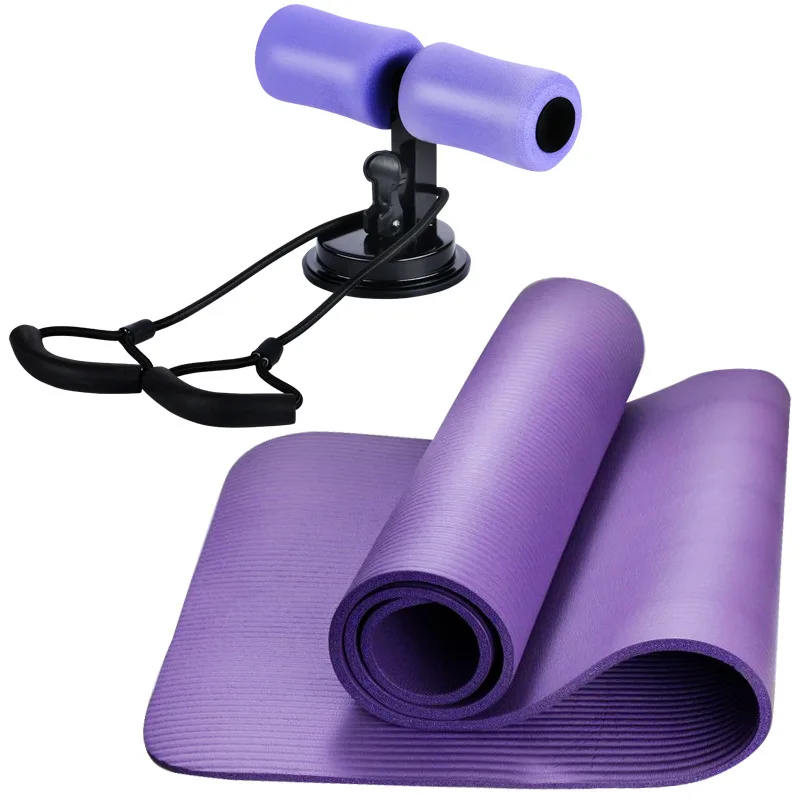 

Sit-ups Assistant Device, Fitness Portable Sit-Up Bar Sucker Sit Up Exercise Equipment, Sit Up Device Portable, Red, black, blue, purple