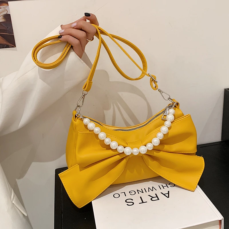 

Wholesale Women Candy Colors Bags Pu Lotus Leaf Beading Flower Messenger Shoulder Bag Crossbody Handbag Bag, As picture