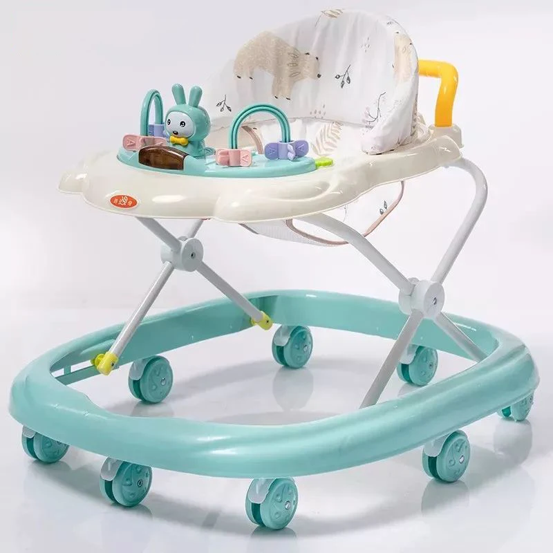 

Factory direct sales baby walker new style baby walker young child car 8 wheels baby walker, Dark blue, purple, green, pink