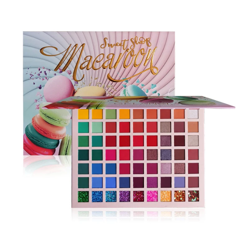 

63 Colors glitter matte shimmer eye shadow macaron eyeshadow palettes