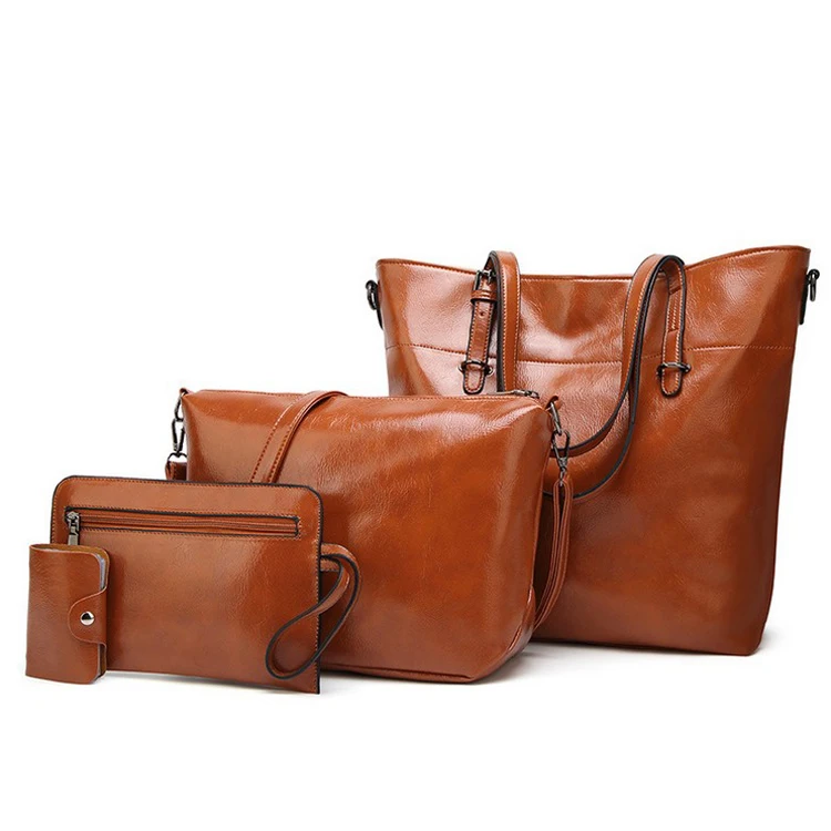 

China Wholesale fashion PU leather ladies handbags latest model