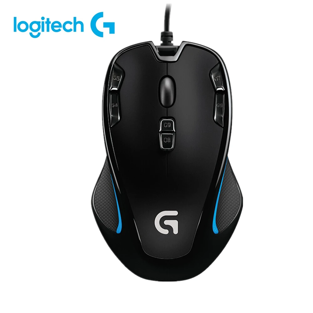 

Logitech G300S original mice Optical gaming mouse by logitech with 2500 DPI for PC mouse gamer play games