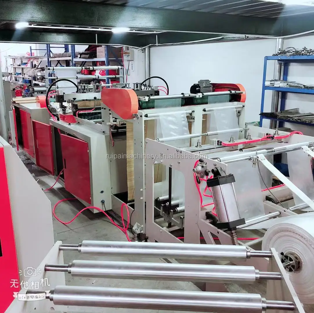 Polythene Plastic Automatic Shopping Poly Bag Making Machine Price