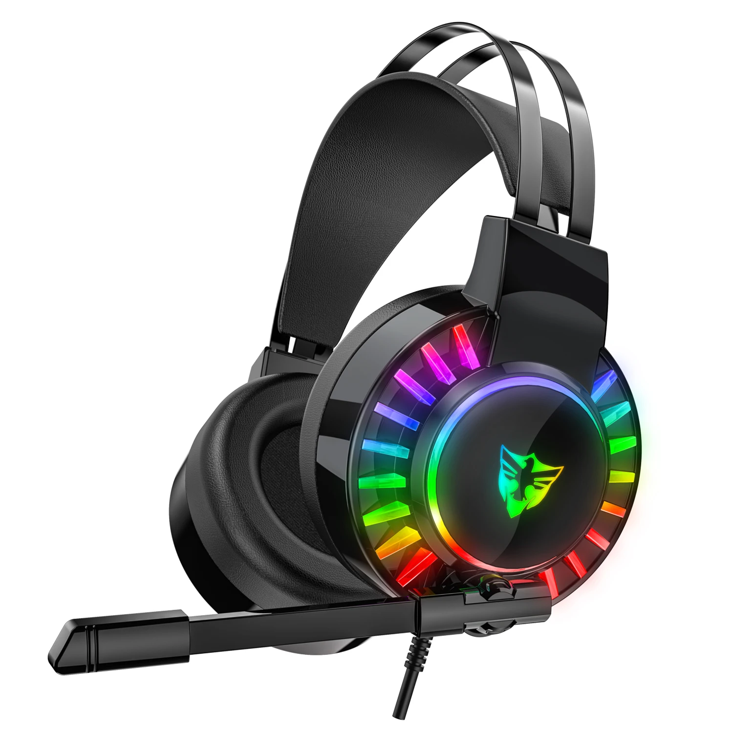 

Factory OEM in stock dropshipping wired gamer gaming headset for pc gaming