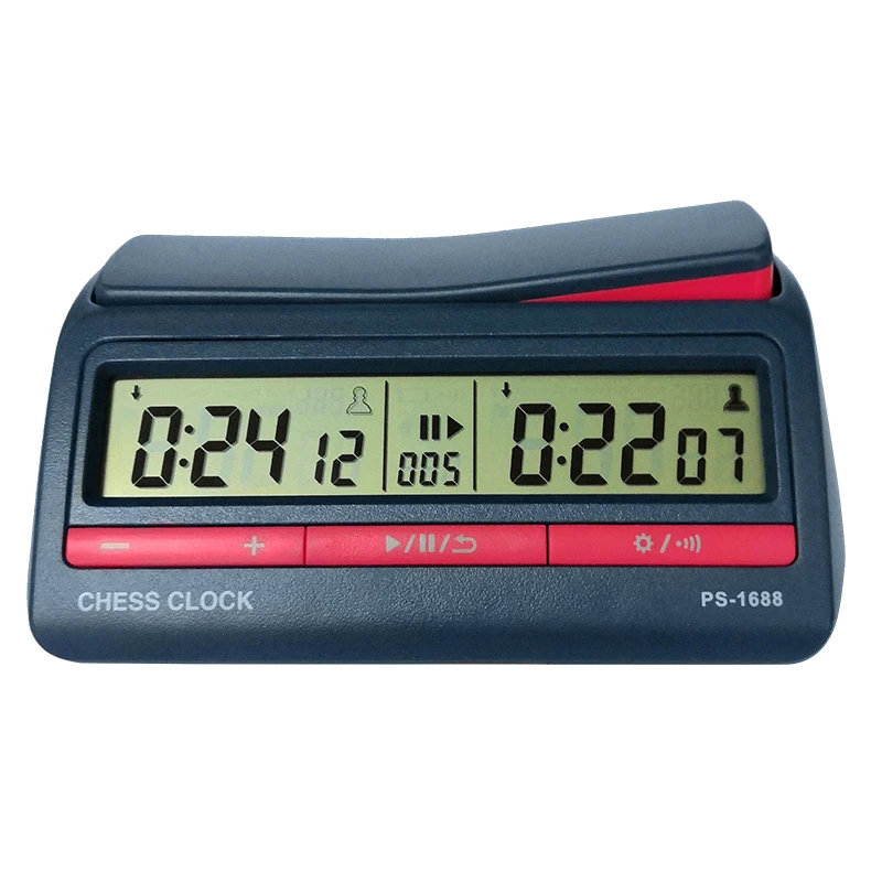 Digital Chess Clock chess game timer Plastic Material digital chess timer PS-1688