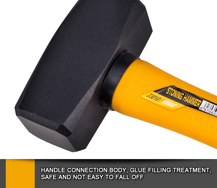 Dingqi Splitting Hammer German Type Stone 1000g Machinist Hammer