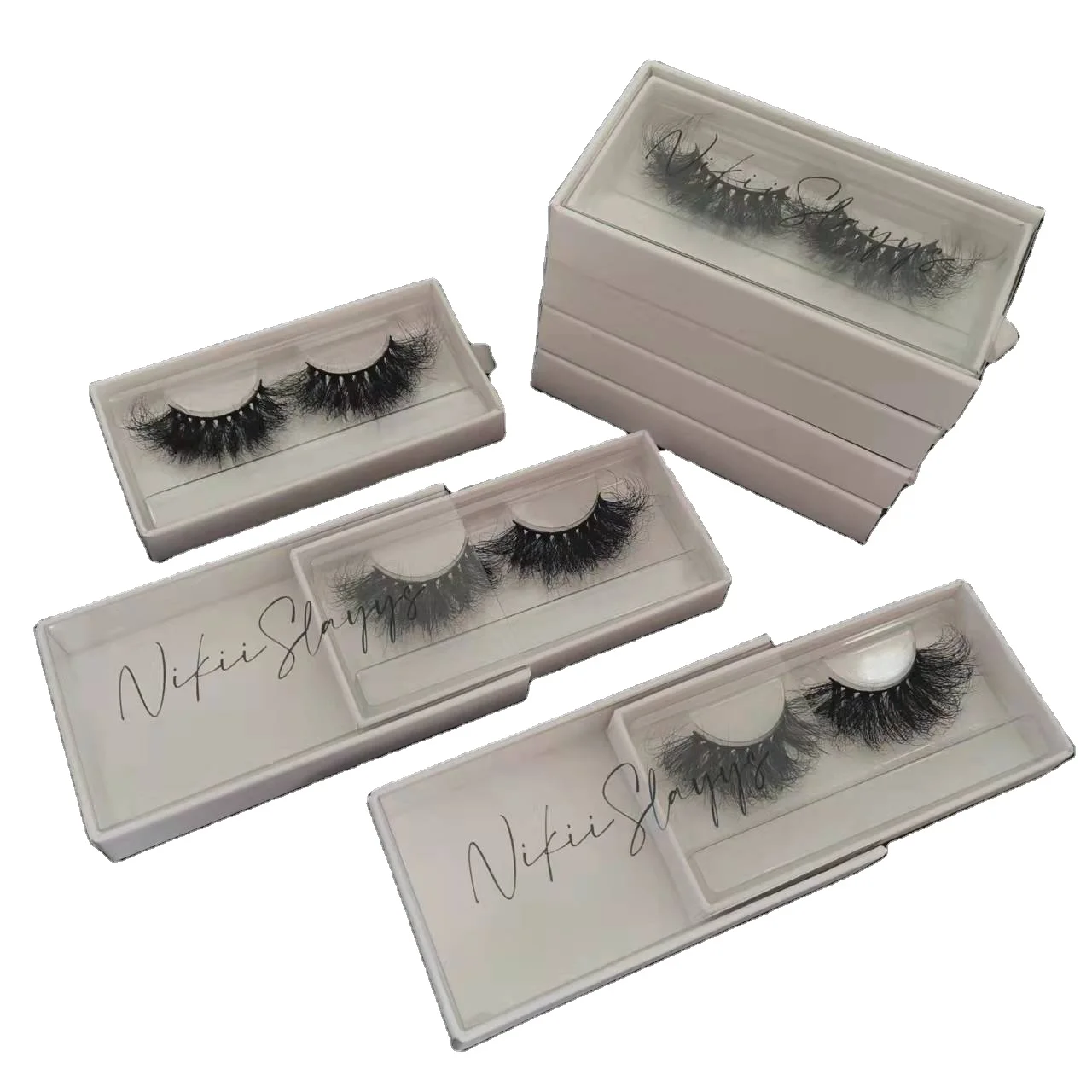 

New Arrivals Thick 25mm Siberian Mink Eyelashes Create Your Own Brand Mink Eyelashes Vendor Full Strip Lashes Wholesale