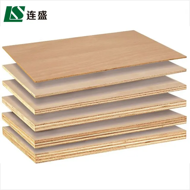 
China manufacturing 1250*2500mm cabinet grade commercial plywood 
