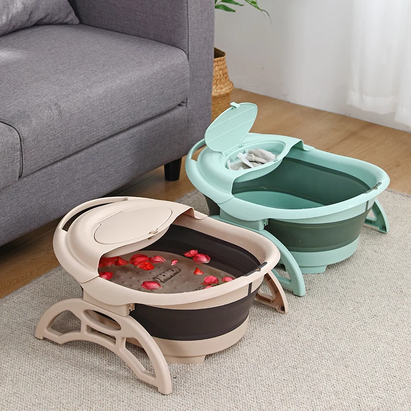 

The Latest Hot Sale Massage Roller Massage Footbath Plastic Footbath