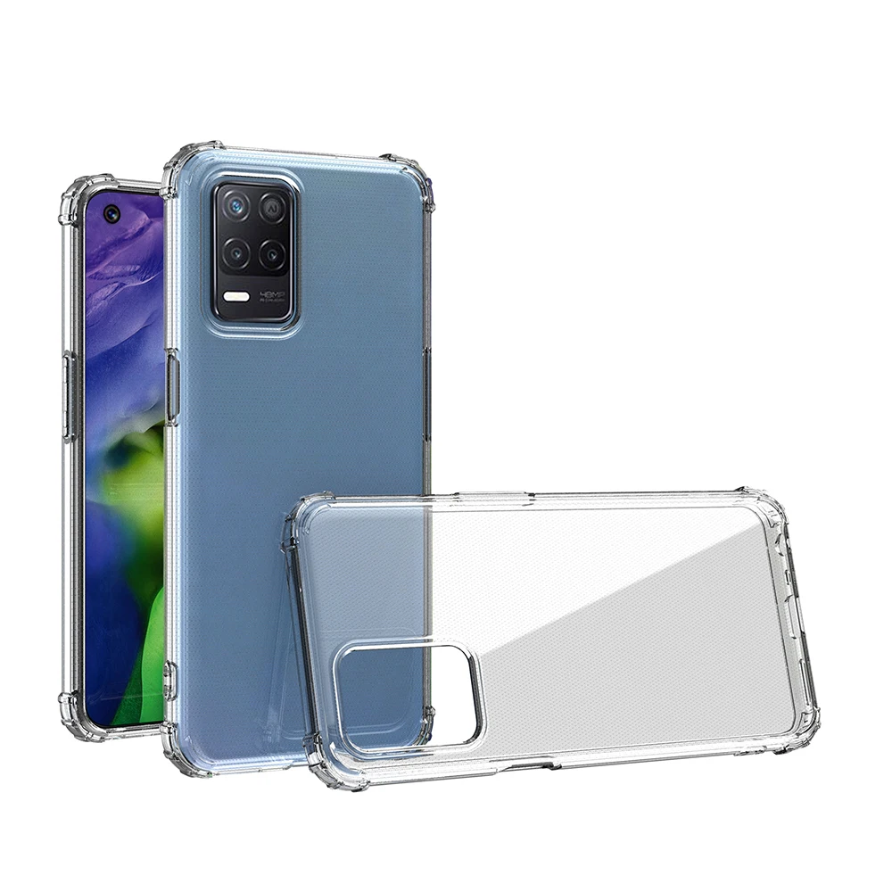 

Air Cushion 360 Ptotectve Soft TPU Shockproof Mobile Accessories Phone Case Back Cover for Realme 8 5G