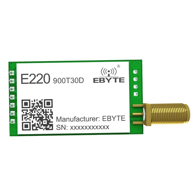 

Ebyte E220-900T30D LLCC68 10km Long Distance Wireless Transmitter Module 915MHz LoRa Rf Module