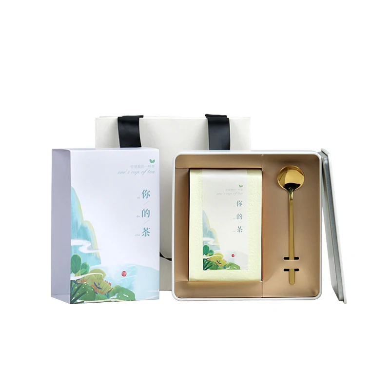 
New Candy Storage Gift Packaging Square Tea Tin Metal Boxes 