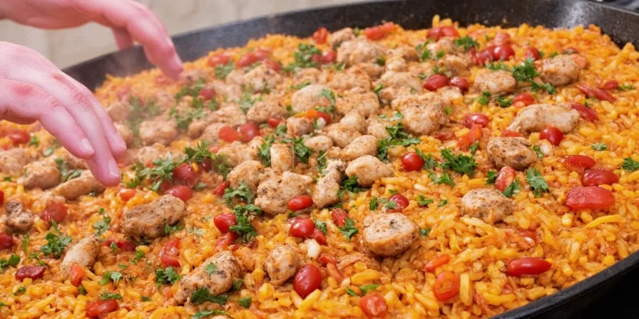 Ingredients for Paella