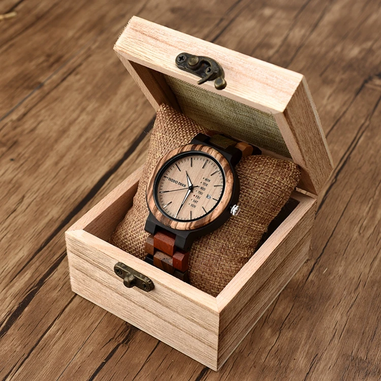 

Relojes De Lujo Para Hombre Super Time Tophill Reloj Pulsera De Madera Wood Watches For Women Men Wrist