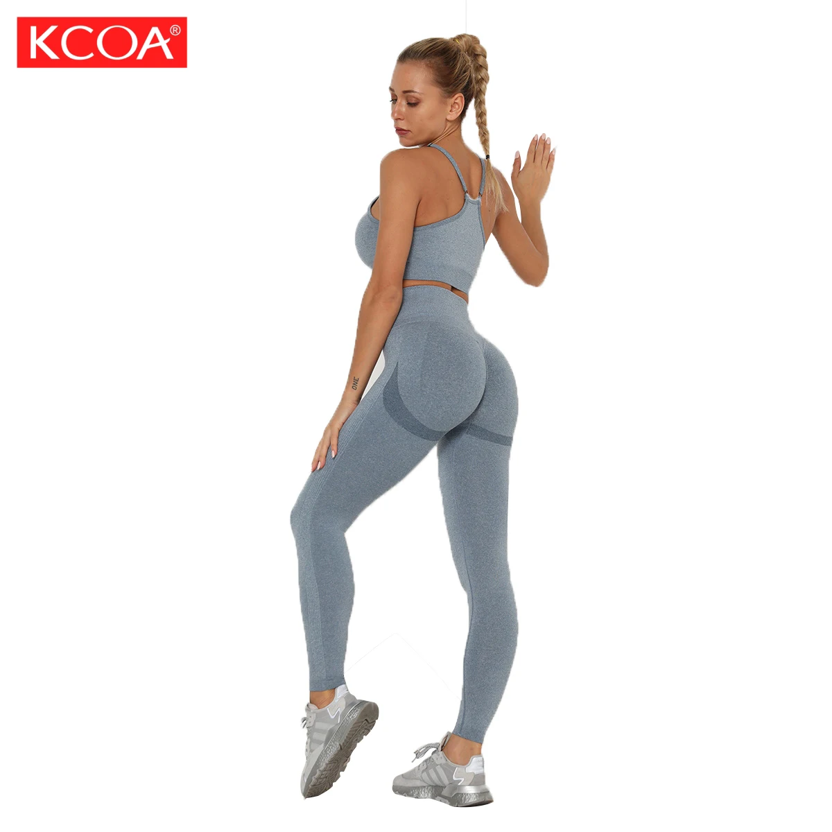 

OEM Active Wear Exercise Trainning Clothes Workout Women African Print Yoga Set, 10 colors in stock or custom