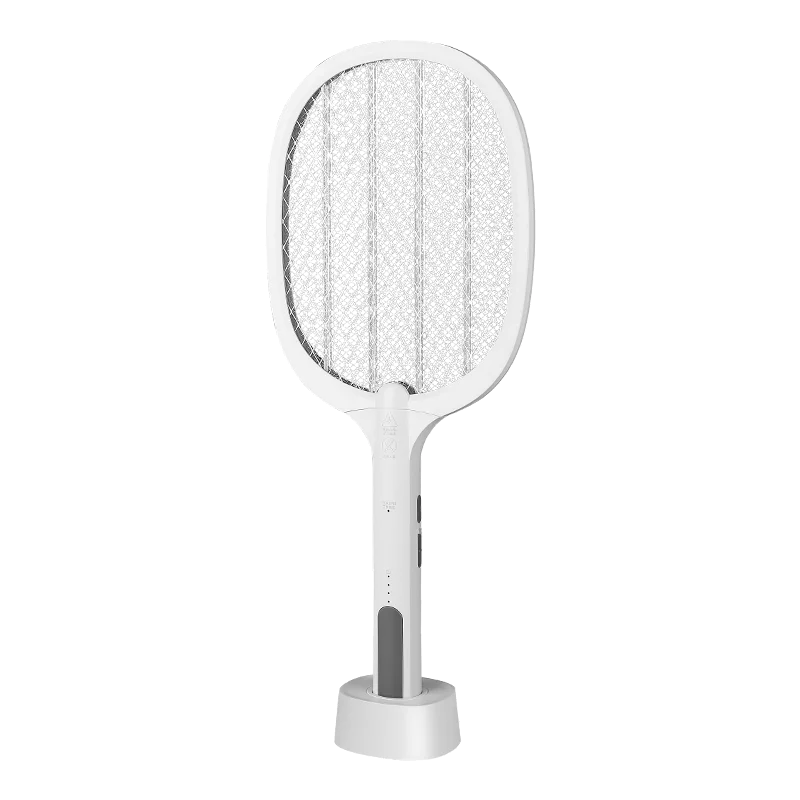 

Dropping Self Recharging Mini Swatter USB Masquto Killer 2 in 1 Mosquito Killer Lamp Electric Mosquito Swatter