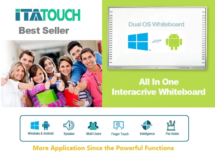 product-ITATOUCH-Multi Touch Screen Smart Board All In One Interactive Whiteboard Manufacturer For E