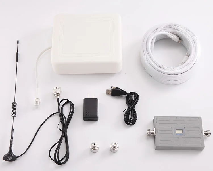 KINGONE Ruijuxing Fluid LED DCS 1800MHz Signal Booster/Signal Repeater with Sucker Antenna Amber 