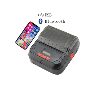Portable 58mm 80mm USB Bluetooth Thermal Barcode Printer