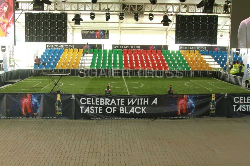 Interior/al Aire Libre Lugar Estadio Retráctil De Aluminio Muebles