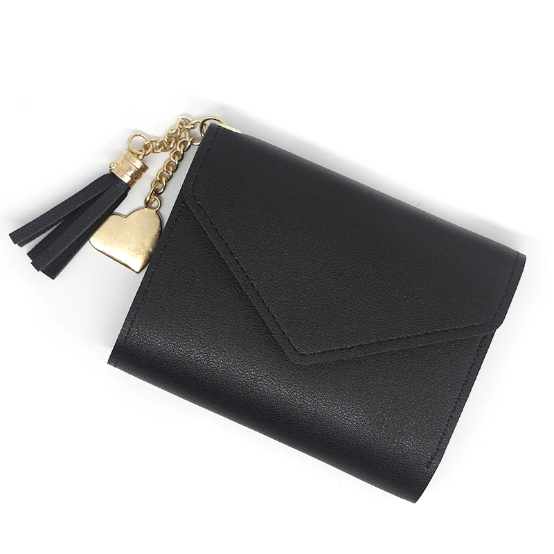 

Factory Wholesale Cheap Price Women Short Wallets Low MOQ Purse Short Design Wallets Coin Purse