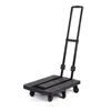 Business travel folding 6 wheels hand trucks with 360 wheels rotating dolly