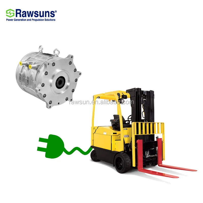 Rawsun Electric Forklift Conversion Kit 140kw 1700nm 540v For Electric